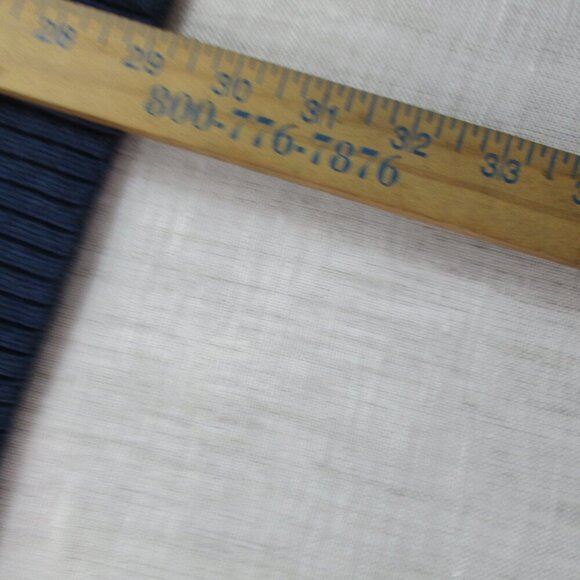 Sonoma Goods for Life Supersoft Sweater Men 2XL Blue Knit Ribbed Hem Quarter Zip - Picture 8 of 11